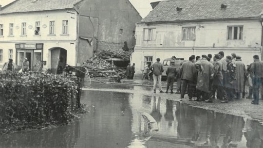 Obr. 2 Povodně v červenci 1962